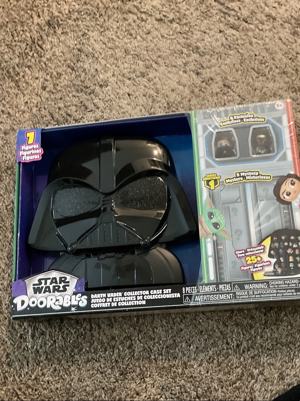 Star Wars Doorables Darth Vader Collector Case Set– 7 Mini Figures +2 INCLUSIVES